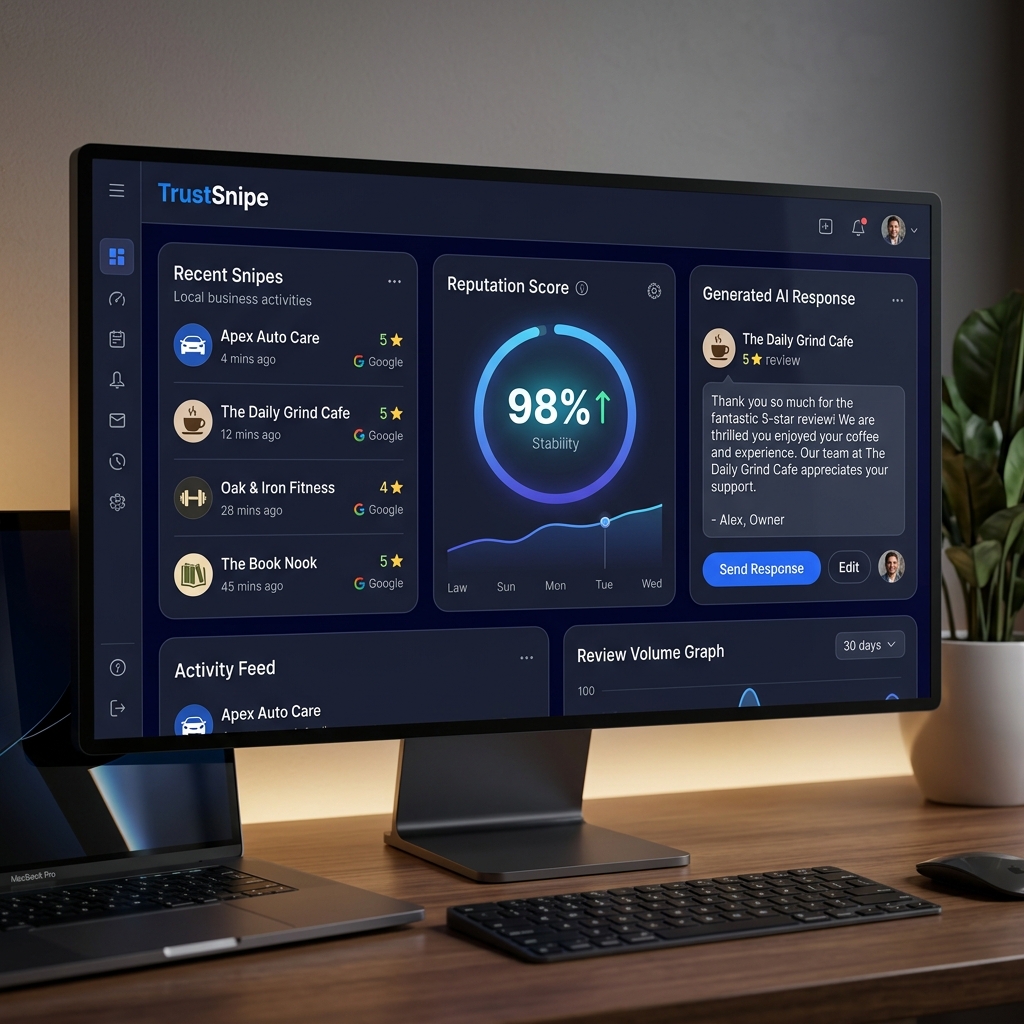 ReputationAI Dashboard Preview